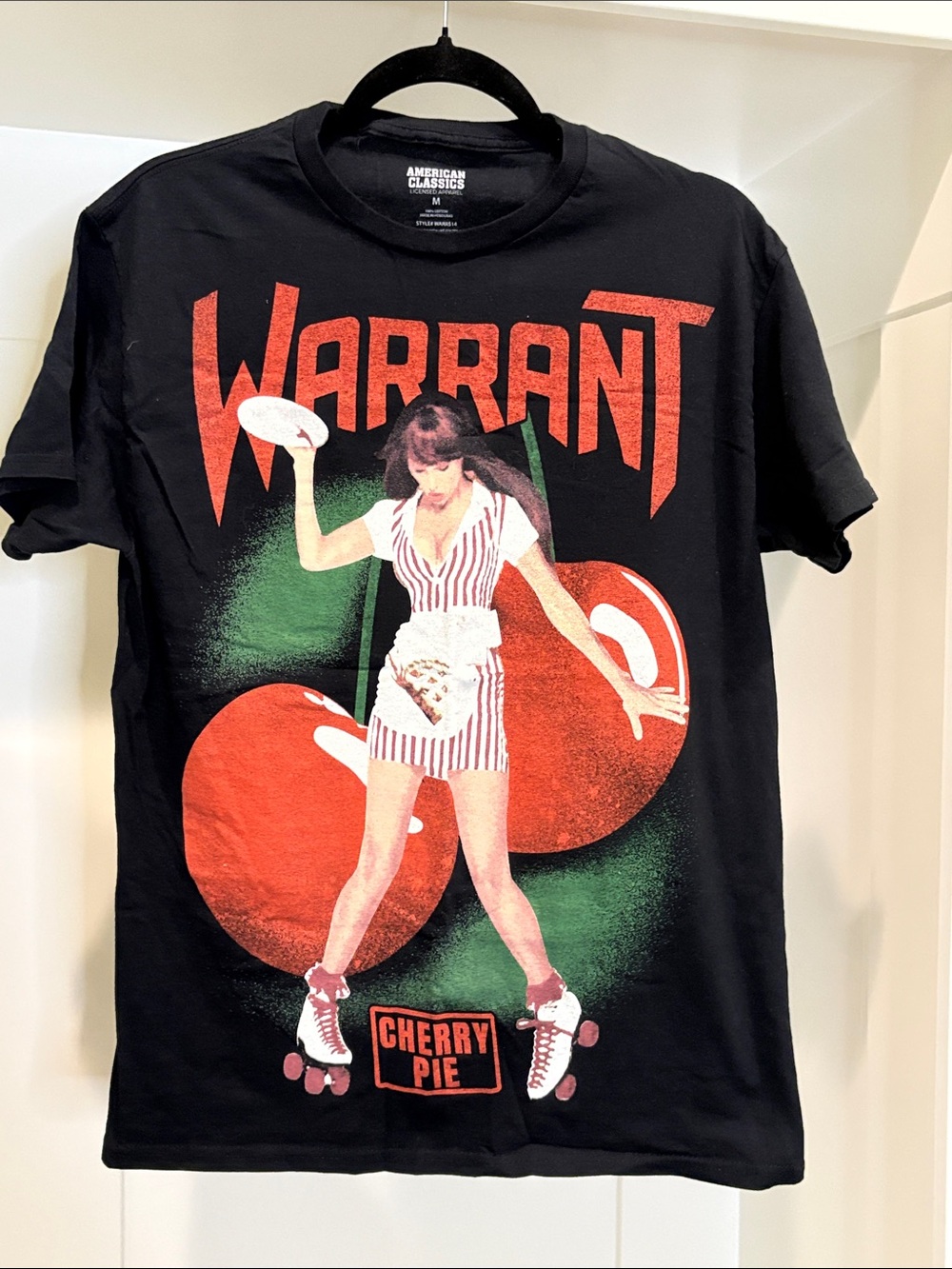 Warrant Cherry Pie Graphic Tee